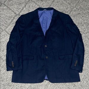 crown & ivy Navy Blue Sport Coat
